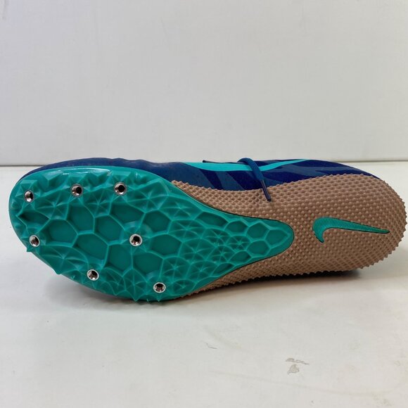 Nike Men Zoom Rival S 9 Track Field Running Shoes 907564-402 Blue Green Size 9.5 main image 8